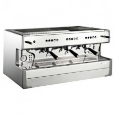 Espressor semi-automatic cafea-3 grupuri rotunde